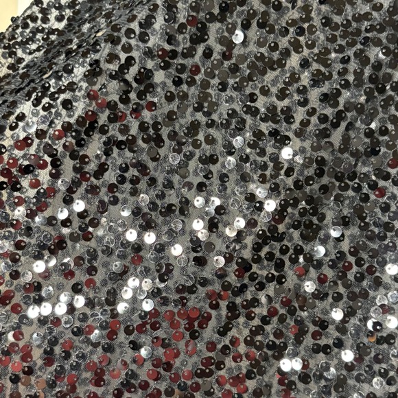 Heart Loves Hips Embellished Black Tank Top w/ Sequins Size Small Women's - Picture 4 of 6